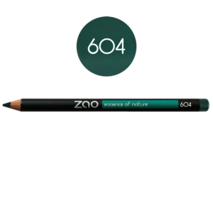 Lápiz de ojos Zao verde 604