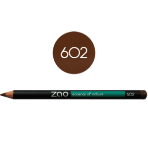 Lápiz de ojos ecológico Zao marrón - 602