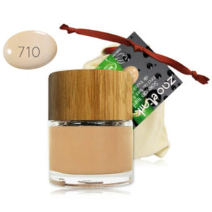 Zao Base de maquillaje ecológico Melocotón Claro 710