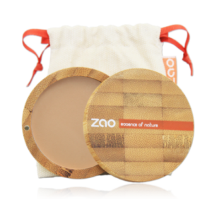 Zao Polvo compacto beige Organgé 302 ecológico