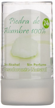 Desodorante de piedra de alumbre natural sin aluminio